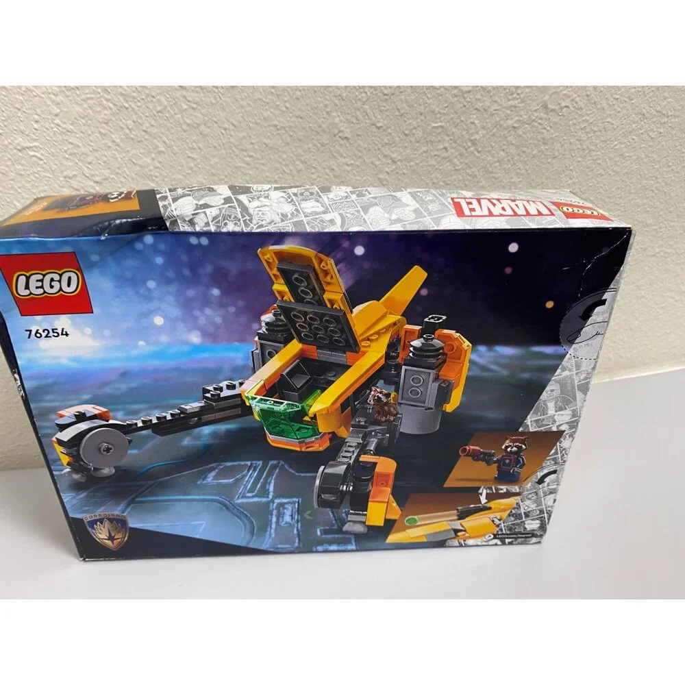 NEW Lego 76254 Marvel  Baby Rocket's Ship 330 pcs